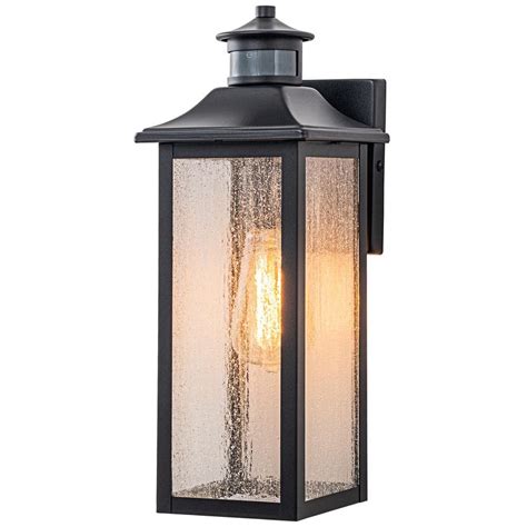 motion sensing outdoor sconce